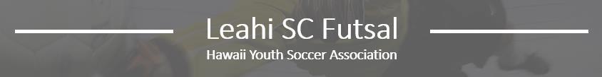 Leahi SC Futsal banner